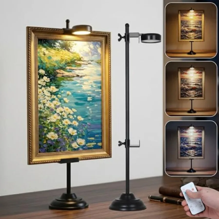 Adjustable Tabletop Easel Stand with Magnetic Wall Painting LightBlack Picture Frame Holder Stand Holds Picture Frames up to 29
Adjustable Tabletop Easel Stand with Magnetic Wall Painting LightBlack Picture Frame Holder Stand Holds Picture Frames up to 29