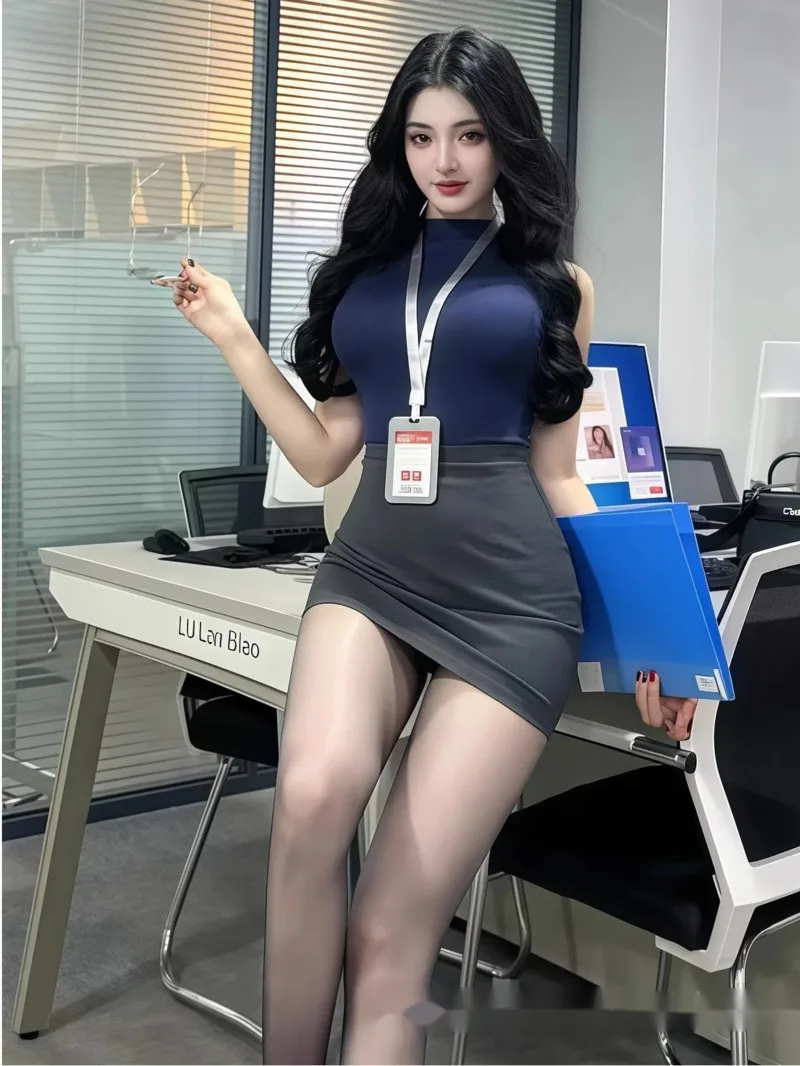 Pure Desire Sexy Girl Summer Slim Top Two Piece Skirt Two-Piece Set Sexy Pure Desire Secretary Mature Style Bodycon S8NV
Pure Desire Sexy Girl Summer Slim Top Two Piece Skirt Two-Piece Set Sexy Pure Desire Secretary Mature Style Bodycon S8NV