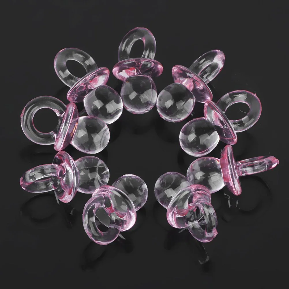 50pcs Acrylic Baby Pacifiers Clear Pink 21x12mm Healthy Durable Diy Necklace Decorations Baby Shower Favors Gifts
50pcs Acrylic Baby Pacifiers Clear Pink 21x12mm Healthy Durable Diy Necklace Decorations Baby Shower Favors Gifts