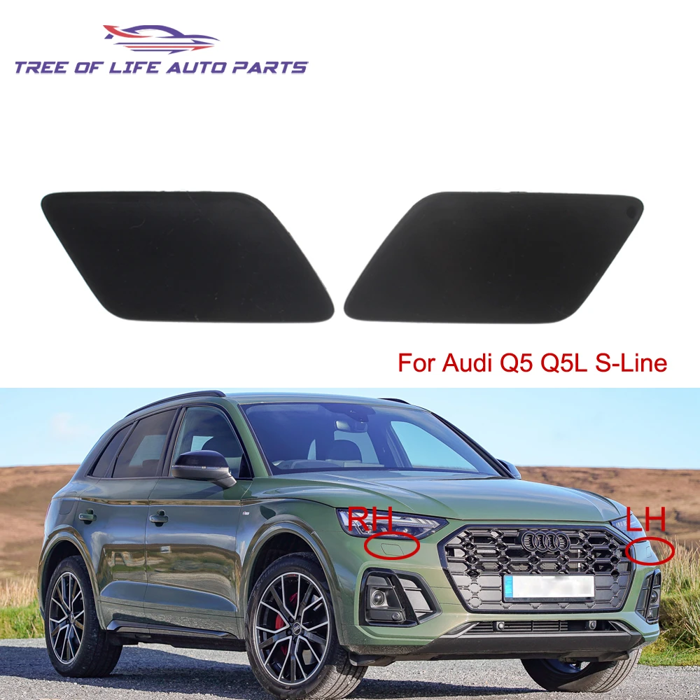 80A807753G 80A807754G Front Bumper Headlight Washer Spray Nozzle Jet Cover Cap For AUDI Q5 2 II S-Line 80A 2021 2022 2023
80A807753G 80A807754G Front Bumper Headlight Washer Spray Nozzle Jet Cover Cap For AUDI Q5 2 II S-Line 80A 2021 2022 2023