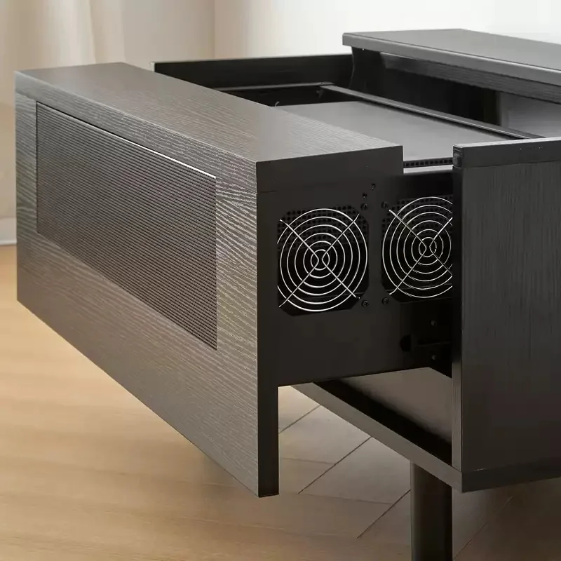 Fully Enclosed Hidden Laser TV Cabinet, Smart Synchronous Linkage Console with Anti-Pinch Protection
Fully Enclosed Hidden Laser TV Cabinet, Smart Synchronous Linkage Console with Anti-Pinch Protection