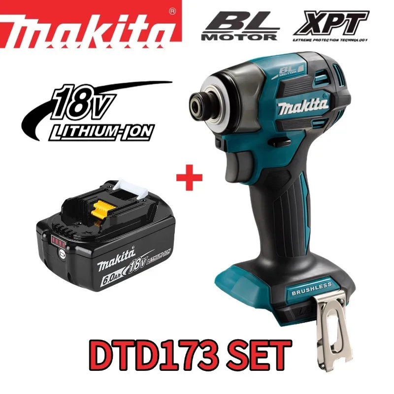 100%Makita DTD173 Brushless 180N.M Impact Drill Cordless Driver Electric Handheld Screwdriver Multifunction Tool For 18V Battery
100%Makita DTD173 Brushless 180N.M Impact Drill Cordless Driver Electric Handheld Screwdriver Multifunction Tool For 18V Battery