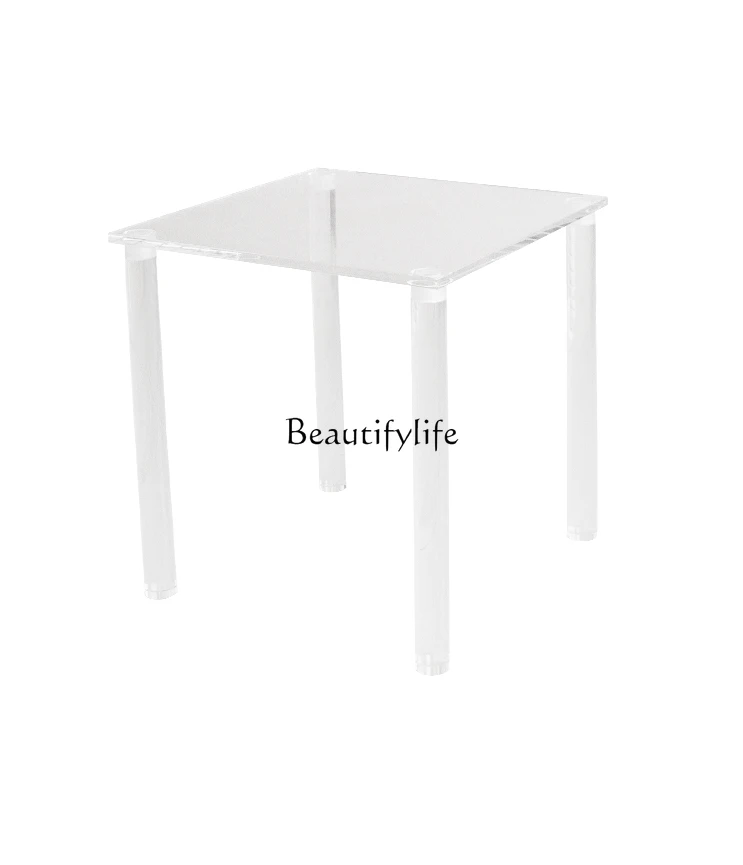 High Transparent Acrylic Eight-Immortal Table Dining Table Negotiation Table Minimalist Villa
High Transparent Acrylic Eight-Immortal Table Dining Table Negotiation Table Minimalist Villa