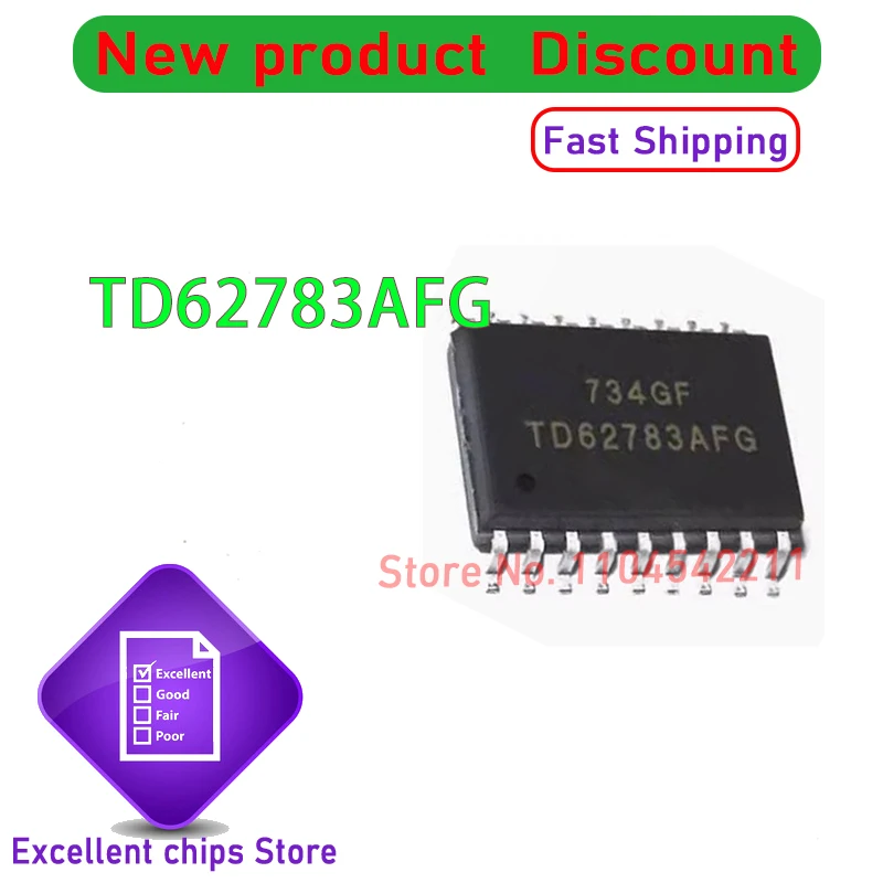 TD62783AF 5~10 шт./лот TD62783AFG TD62783 SOP18
TD62783AF 5~10 шт./лот TD62783AFG TD62783 SOP18