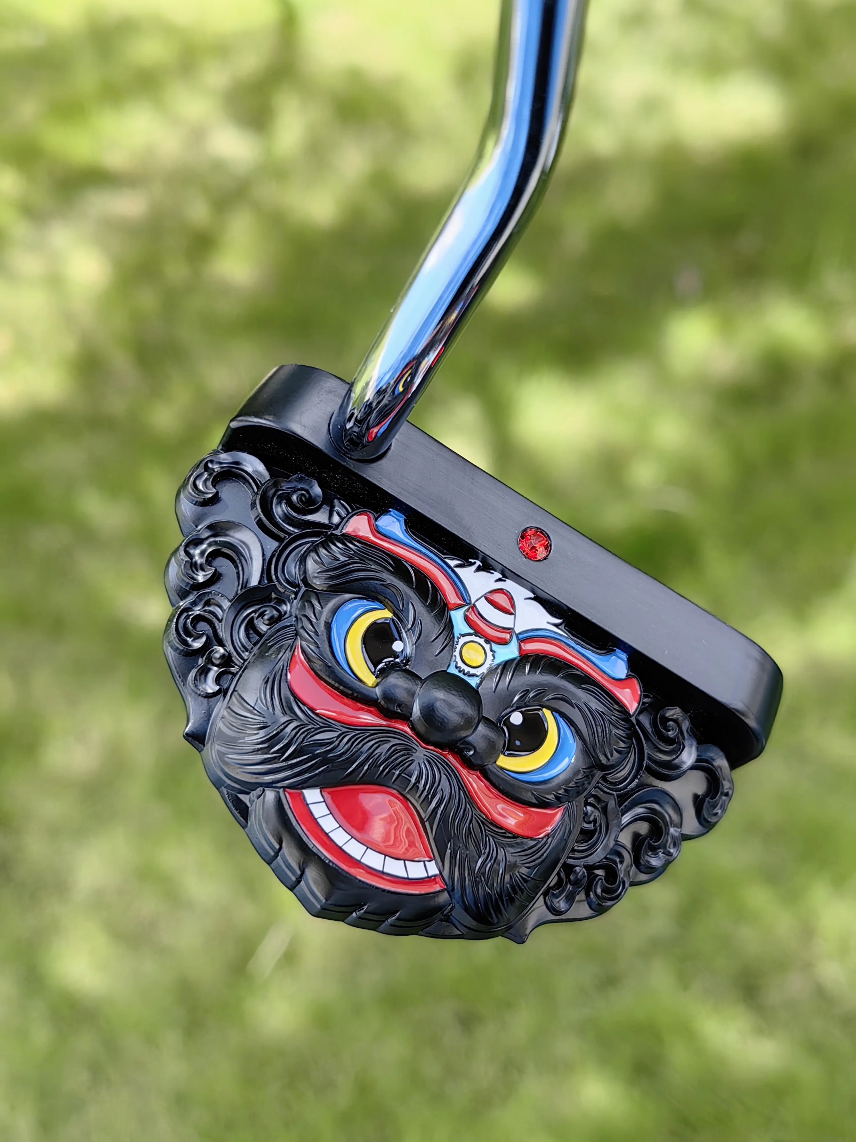 Национальная тенденция, клюшка для гольфа «Танец льва», клюшка с большой головой, художественная клюшка, клюшка с рисунком льва, гравировка, клюшка для гольфа, клюшка для линии прицеливания
Национальная тенденция, клюшка для гольфа «Танец льва», клюшка с большой головой, художественная клюшка, клюшка с рисунком льва, гравировка, клюшка для гольфа, клюшка для линии прицеливания