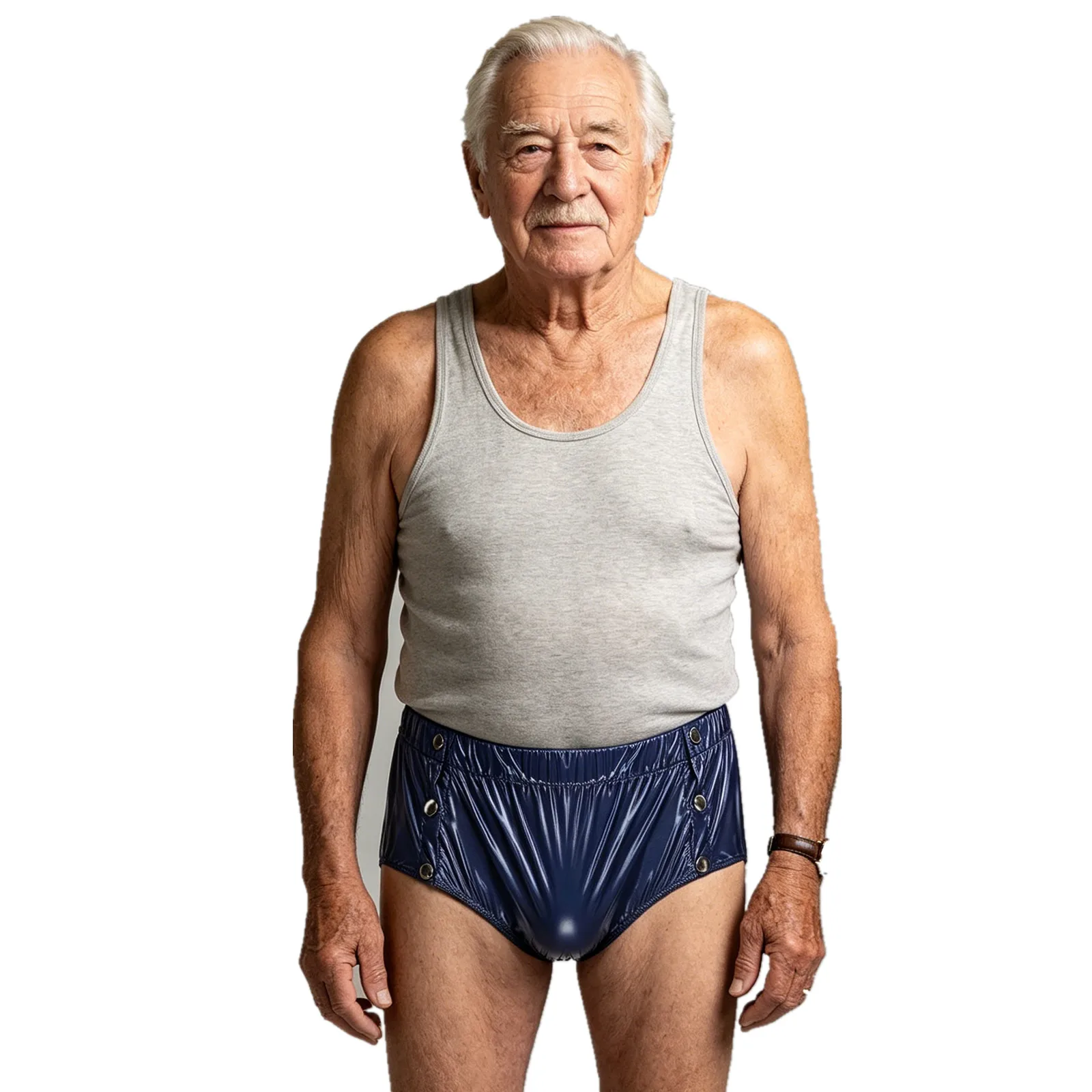 Adult Waterproof Adaptive Underwear Elderly Bedridden Leak-proof Diaper Cover Briefs Button Zipper Tear-away Washable Panties
Adult Waterproof Adaptive Underwear Elderly Bedridden Leak-proof Diaper Cover Briefs Button Zipper Tear-away Washable Panties