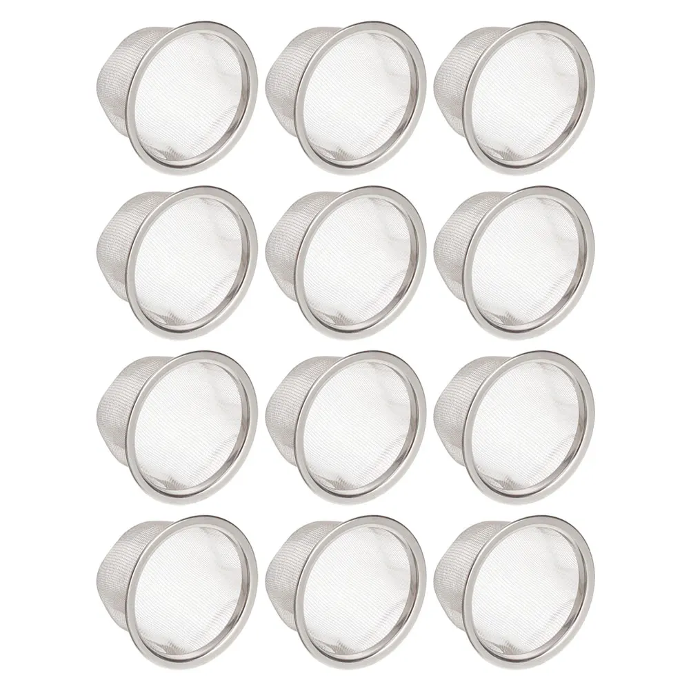 12Pcs Stainless Steel Fine Mesh Tea Strainers Infuser Filter Loose Leaf Tea Brewing Teapot Insert Stainless Steel Filter Teapot
12Pcs Stainless Steel Fine Mesh Tea Strainers Infuser Filter Loose Leaf Tea Brewing Teapot Insert Stainless Steel Filter Teapot