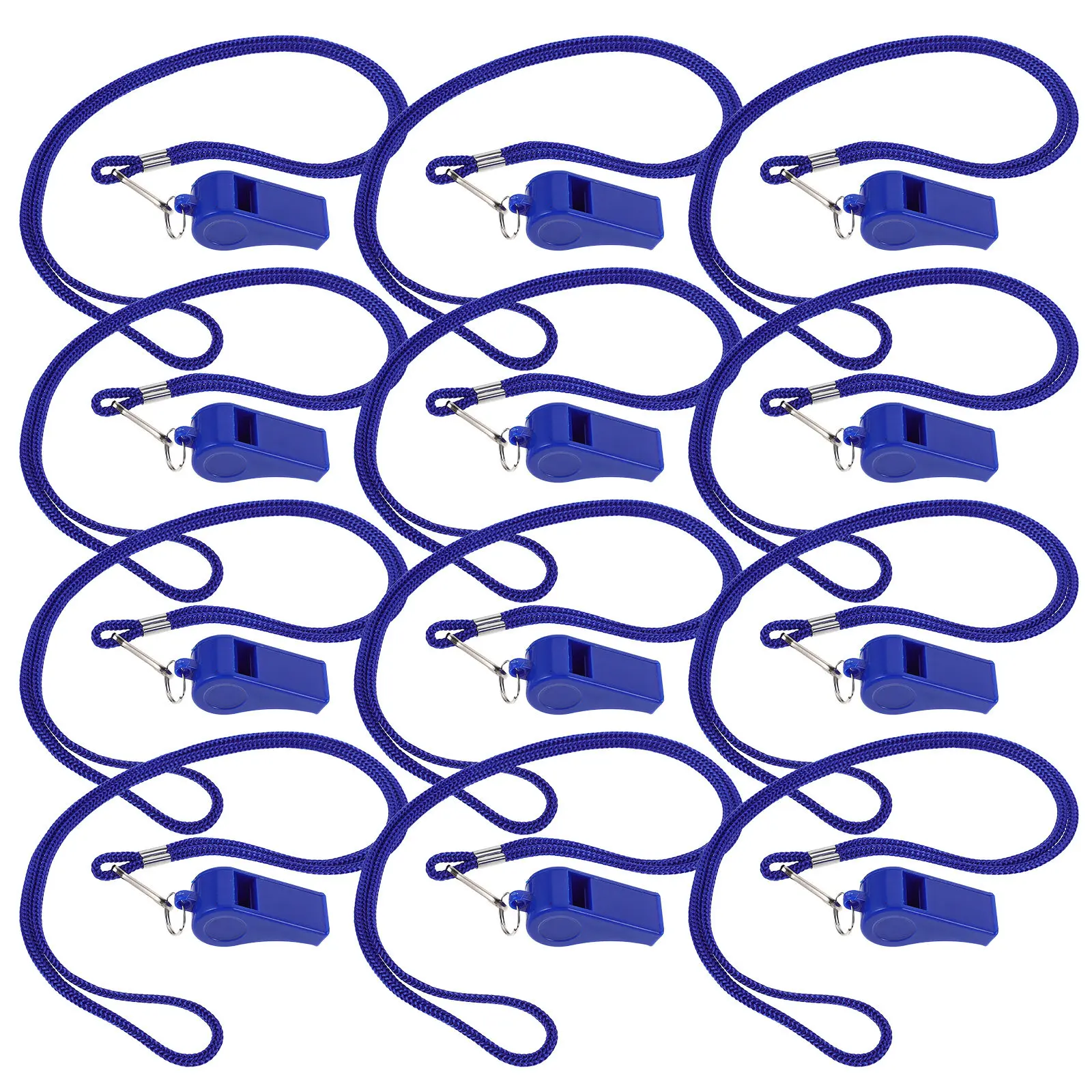 36Pcs Blue Emergency Survival Whistle Plastic Polyester Compact Portable with Lanyard Loud Sound Outdoor Hiking Camping Soccer
36Pcs Blue Emergency Survival Whistle Plastic Polyester Compact Portable with Lanyard Loud Sound Outdoor Hiking Camping Soccer