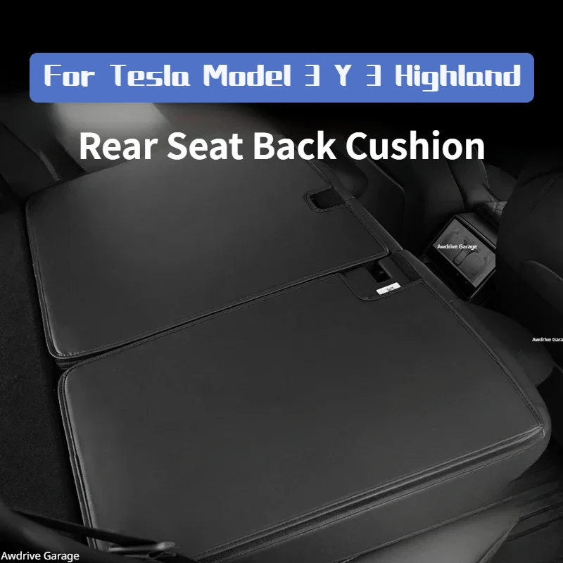 For Tesla Model 3 Y 3 Highland Comfortable Protection Pad Trunk Anti Kick Cushion Rear Seat Back Protector 2017-2024 Accessories
For Tesla Model 3 Y 3 Highland Comfortable Protection Pad Trunk Anti Kick Cushion Rear Seat Back Protector 2017-2024 Accessories