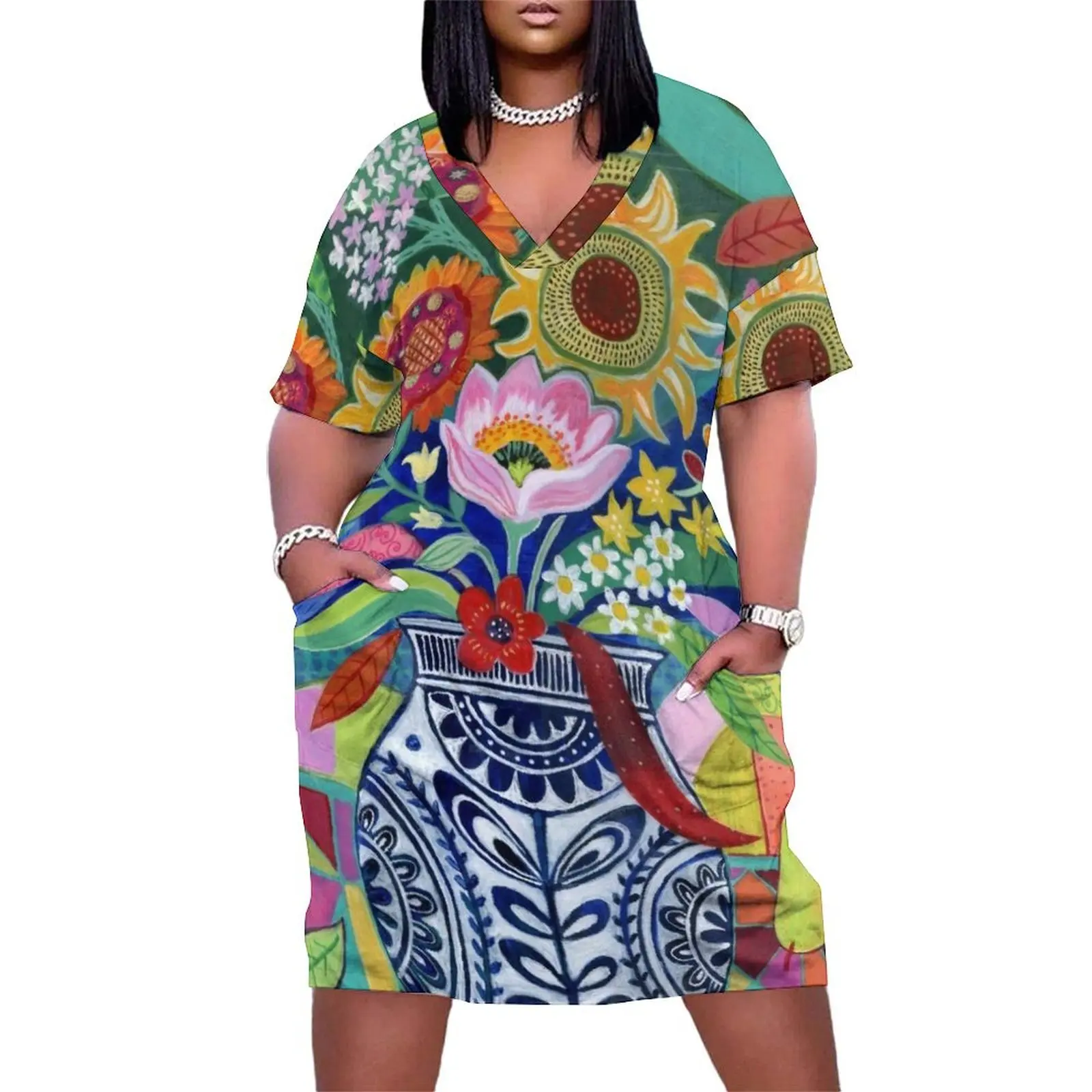 Late Summer Blooms Loose Pocket Dress Women's summer dresses clothing women summer 2025 Dress vintage women's dress 2025
Late Summer Blooms Loose Pocket Dress Women's summer dresses clothing women summer 2025 Dress vintage women's dress 2025
