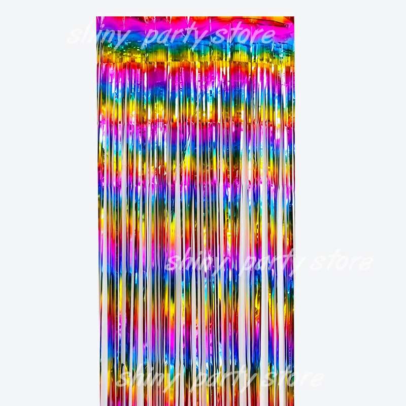 Gradual Rain Curtain 1m × 2m Wedding Room Background Wall Colorful Rain Curtain Party Long Tassel Balloon Accessories Supplies
Gradual Rain Curtain 1m × 2m Wedding Room Background Wall Colorful Rain Curtain Party Long Tassel Balloon Accessories Supplies