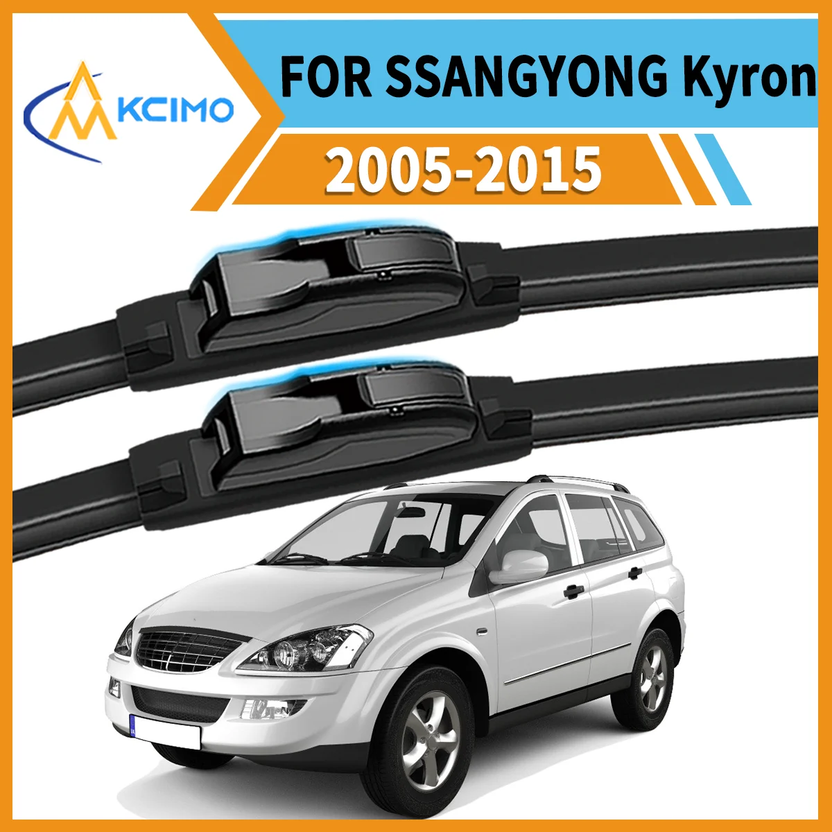 2PCS Car Front Wiper Blades for SSANGYONG Kyron 2005-2015 Crystal Clear Visibility & Enhanced Driving Safety
2PCS Car Front Wiper Blades for SSANGYONG Kyron 2005-2015 Crystal Clear Visibility & Enhanced Driving Safety