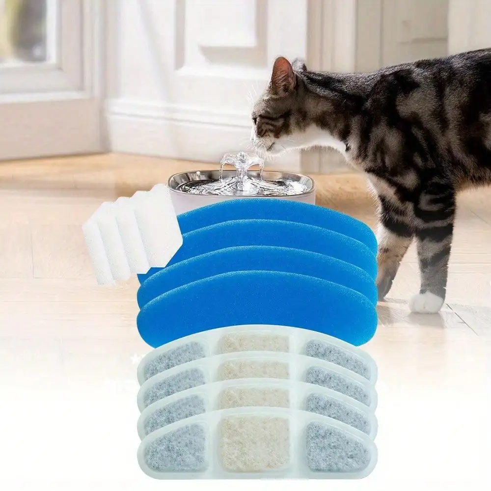8 Pcs Cat/Dog Lover Gift And Dog/Cat Mom Love Pet Water Dispenser Filter Cartridge 3-Layer Triple Activated Carbon Filter Cartridge Material Safe Easy To Install Material Safe And Suitable For Replacement 2-In-1 Stainless Steel 3L Cat Lover And Cat Mom Lo
8 Pcs Cat/Dog Lover Gift And Dog/Cat Mom Love Pet Water Dispenser Filter Cartridge 3-Layer Triple Activated Carbon Filter Cartridge Material Safe Easy To Install Material Safe And Suitable For Replacement 2-In-1 Stainless Steel 3L Cat Lover And Cat Mom Lo