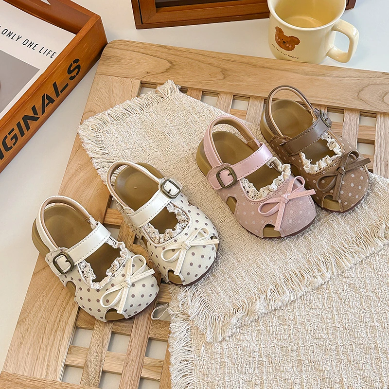 Mumoresip Summer Children Platform Sandals Fashion Polka Dot Girl Princess Dress Shoes School First Walker Non-slip Kids Sandals
Mumoresip Summer Children Platform Sandals Fashion Polka Dot Girl Princess Dress Shoes School First Walker Non-slip Kids Sandals