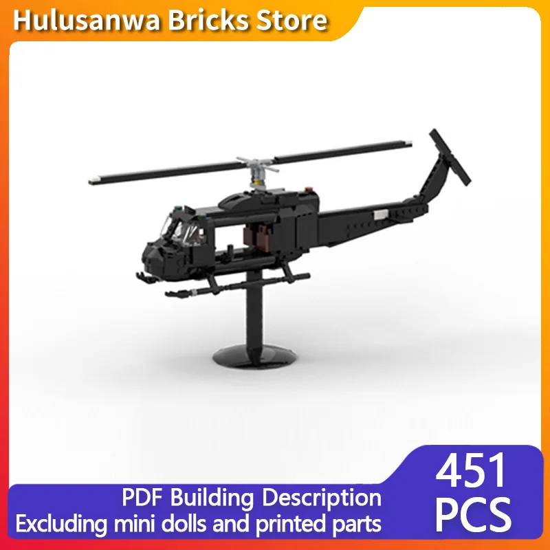 UH-1N Military Helicopter Model MOC Building Bricks War Equipment Modular Technology Gifts Holiday Assemble Children Toys Suit
UH-1N Military Helicopter Model MOC Building Bricks War Equipment Modular Technology Gifts Holiday Assemble Children Toys Suit