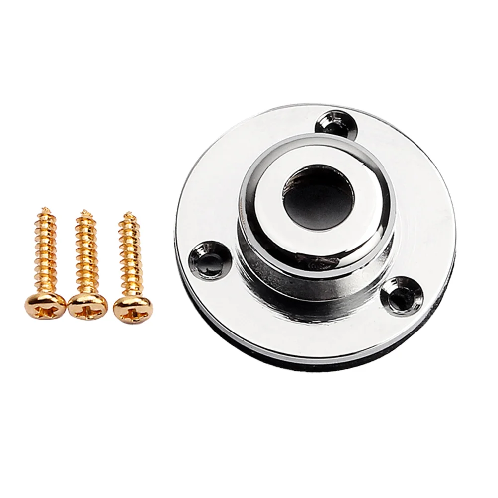 Screw Mount Endpin Strap Button Jack Plate with Washer for Acoustic Guitar and More (Chrome) end pin strap button
Screw Mount Endpin Strap Button Jack Plate with Washer for Acoustic Guitar and More (Chrome) end pin strap button