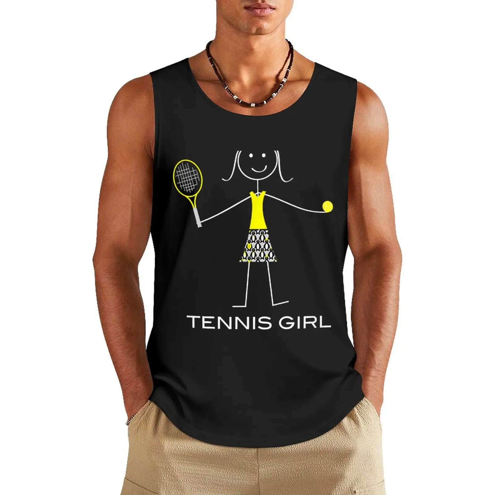 Funny Womens Tennis Tank Top gym shirts Men's tops Men gym sportswear
Funny Womens Tennis Tank Top gym shirts Men's tops Men gym sportswear