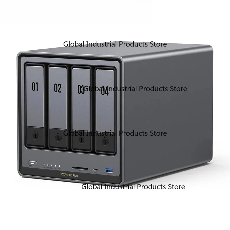 DXP4800 Plus 4 Bay Desktop NAS 5 Core CPU 4K 60Hz Data Storage Server
DXP4800 Plus 4 Bay Desktop NAS 5 Core CPU 4K 60Hz Data Storage Server