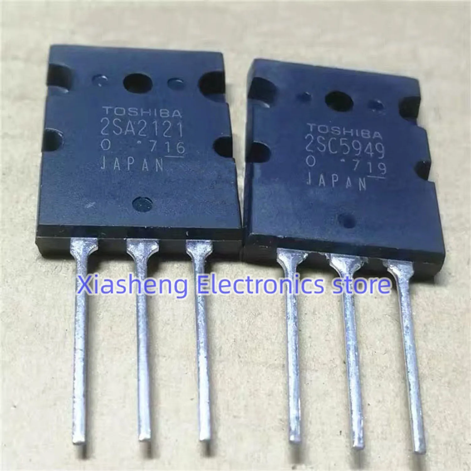 New Original 2Pairs 2SA2121 A2121 + 2SC5949 C5949 TO-264 Transistor In Stock Good Quality
New Original 2Pairs 2SA2121 A2121 + 2SC5949 C5949 TO-264 Transistor In Stock Good Quality
