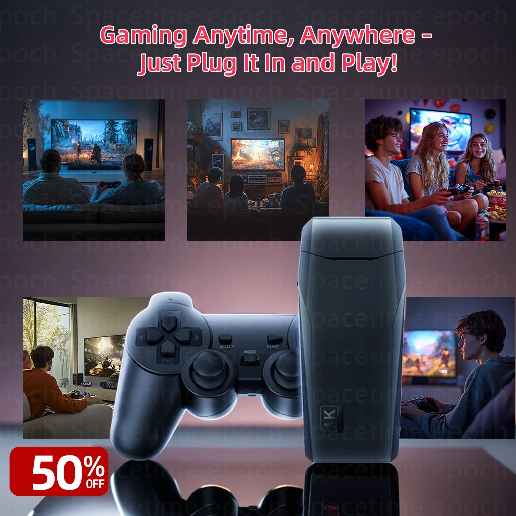 M8 Wireless Game Console - Retro Gaming Consoles with Built in Classic Games, 9 Classic Emulators, 4K HD Output and 2.4GHz Wirel
M8 Wireless Game Console - Retro Gaming Consoles with Built in Classic Games, 9 Classic Emulators, 4K HD Output and 2.4GHz Wirel