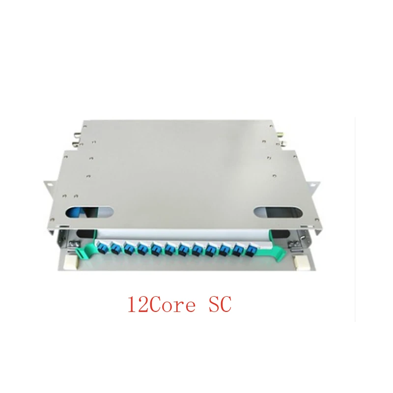 19 inch 12 core SC Pull type optical fiber distribution frame FTTH ODF port Rack Mounted Indoor fiber patch panel
19 inch 12 core SC Pull type optical fiber distribution frame FTTH ODF port Rack Mounted Indoor fiber patch panel