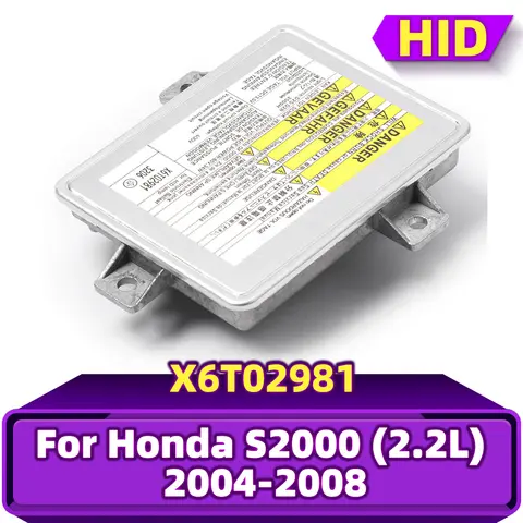 X6T02981 W3T14371 X6T02971 X6T02993 W3T10471 Auto Xenon HID Ballast Control Unit For Honda S2000 (2.2L) 2004 2005 2006 2007 2008