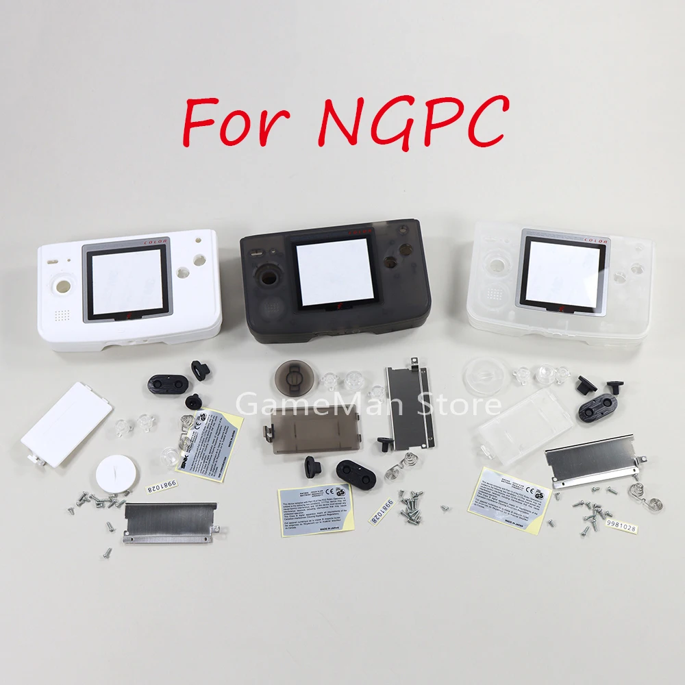 3sets Full Set Housing Shell Cover Plastic Case Replacement kit for SNK NGPC NEOGEO POCKET COLOR Console
3sets Full Set Housing Shell Cover Plastic Case Replacement kit for SNK NGPC NEOGEO POCKET COLOR Console
