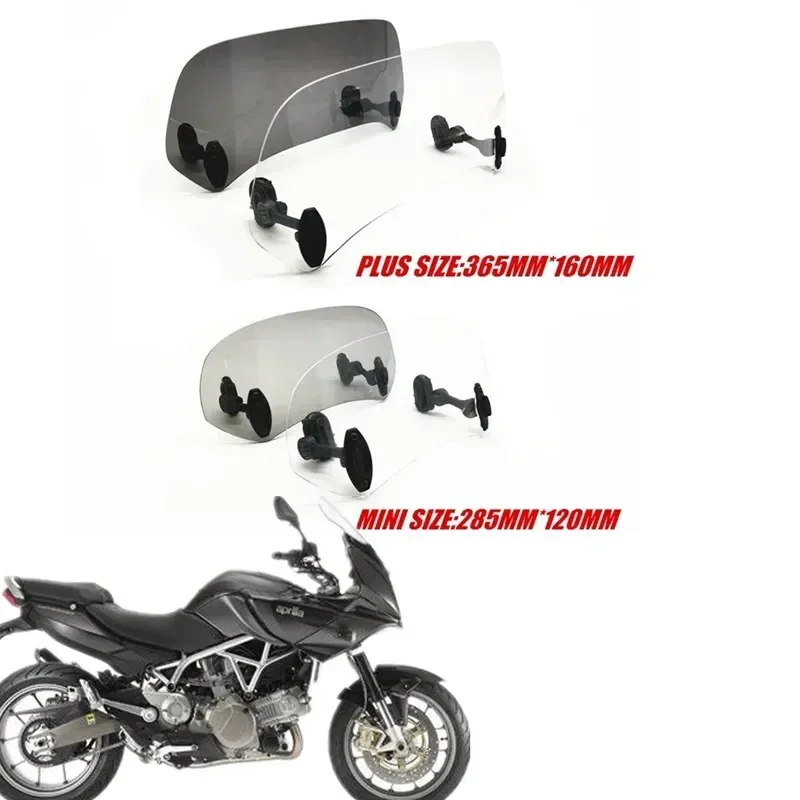 FOR Aprilia ETV Caponord 1200 MANA 850 GT ABS Motorcycle Risen Adjustable Windscreen Windshield Spoiler Air Deflector
FOR Aprilia ETV Caponord 1200 MANA 850 GT ABS Motorcycle Risen Adjustable Windscreen Windshield Spoiler Air Deflector