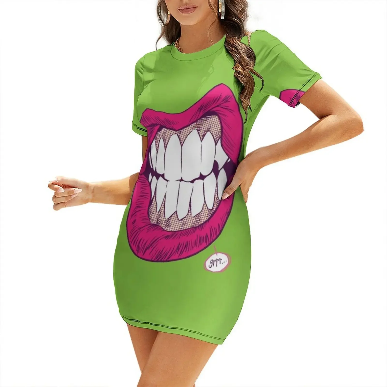 GRRRR... Short-Sleeved Dress birthday dresses for women clothes for woman
GRRRR... Short-Sleeved Dress birthday dresses for women clothes for woman