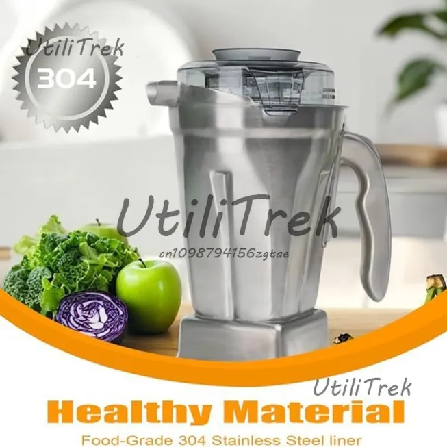 48Oz Stainless Steel Cup with Lid Set Mixing Cup with Cross Knife Holder for Machine Cookers
48Oz Stainless Steel Cup with Lid Set Mixing Cup with Cross Knife Holder for Machine Cookers
