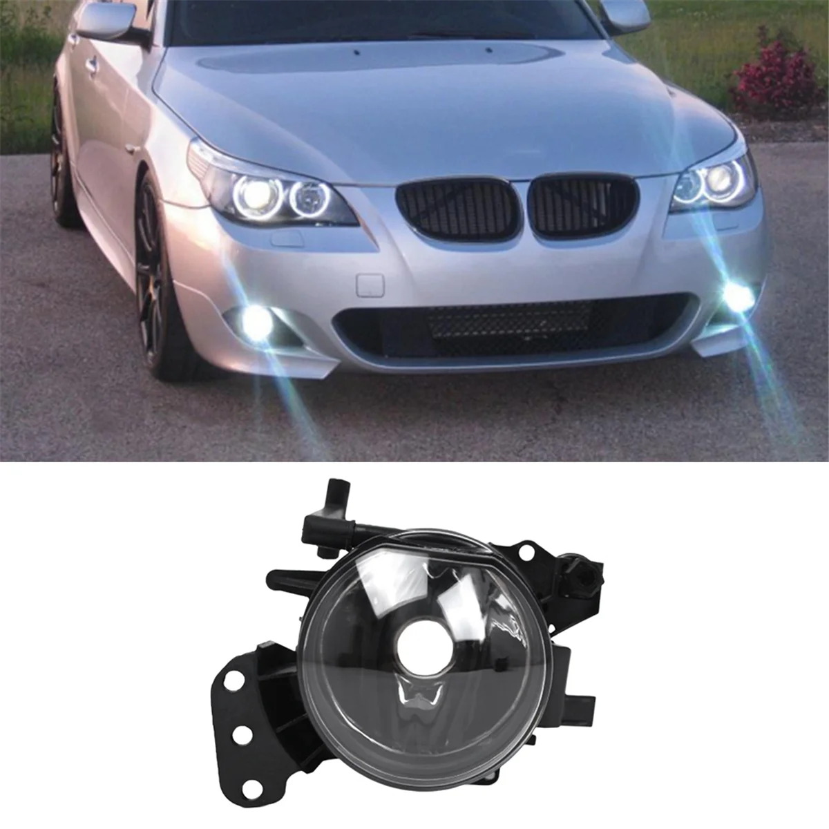 A02Q-Автомобильный корпус передней противотуманной фары без лампы 63177897187 для BMW 5 серии E60 E61 M Sprots 2004-2010 левый 
A02Q-Автомобильный корпус передней противотуманной фары без лампы 63177897187 для BMW 5 серии E60 E61 M Sprots 2004-2010 левый