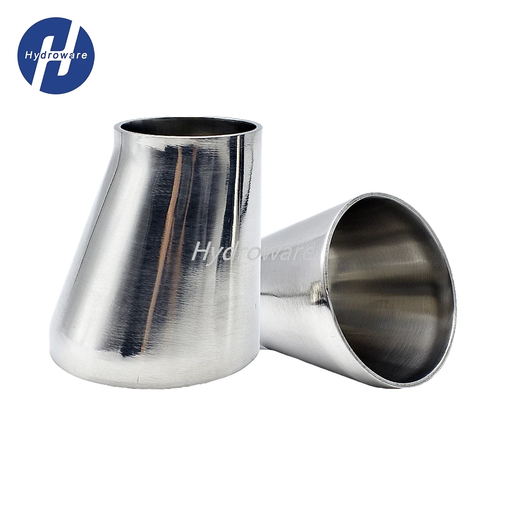 Food Grade 304 Stainless Steel Eccentric Reducer 19/25/32/38/45/51/57/63/76/102mm OD Butt Welding Pipe Fitting for Homemade Beer
Food Grade 304 Stainless Steel Eccentric Reducer 19/25/32/38/45/51/57/63/76/102mm OD Butt Welding Pipe Fitting for Homemade Beer