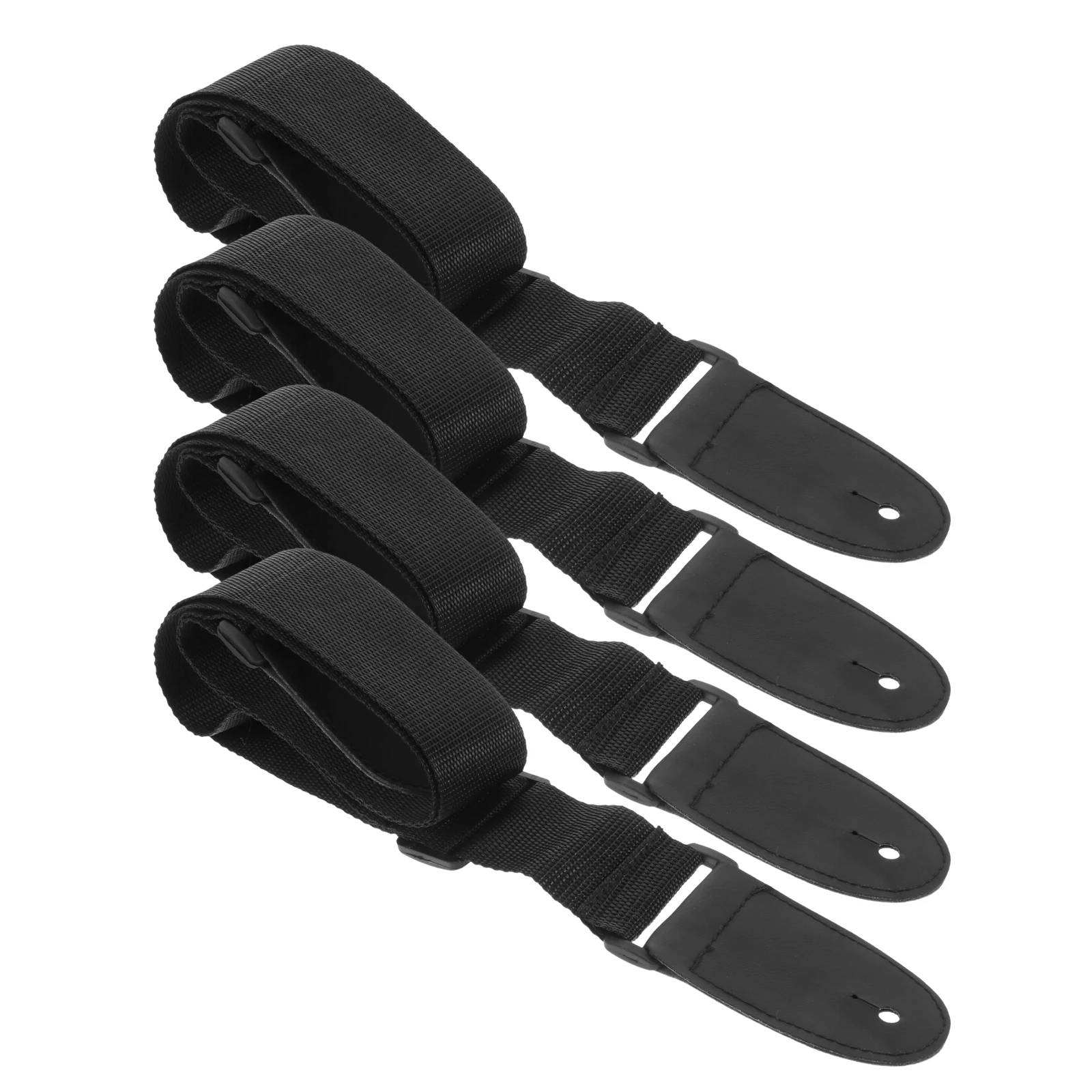 4Pcs Guitar Strap Electric Instrument Oxford Cloth Durable Adjustable Shoulder Belt Black Color High Quality PU Material
4Pcs Guitar Strap Electric Instrument Oxford Cloth Durable Adjustable Shoulder Belt Black Color High Quality PU Material