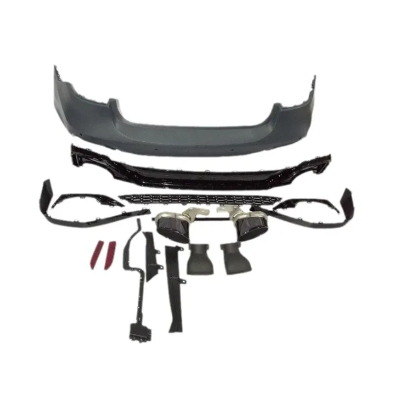 High Quality Rear Bumper with Rear Diffuser Tail Exhaust Auto Body Kit for STLF A7 S7 2019 2020 2021 2022 2023 2024
High Quality Rear Bumper with Rear Diffuser Tail Exhaust Auto Body Kit for STLF A7 S7 2019 2020 2021 2022 2023 2024
