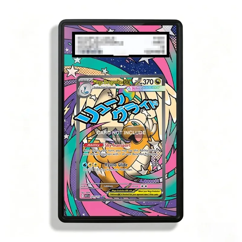 Art Display for Hot Wind Arena Mega Dragonite Cards PTCG Anime Game Collection Expand Gift Self Made Acrylic Protective Case DIY
Art Display for Hot Wind Arena Mega Dragonite Cards PTCG Anime Game Collection Expand Gift Self Made Acrylic Protective Case DIY