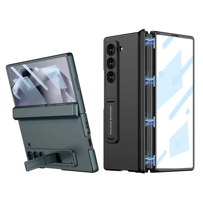 Business High-end Kickstand Hard Phone Case For Samsung Galaxy Z Fold 7 6 5 4 3 Full-Pack Screen Glass Anti-Drop Protector Cover
Business High-end Kickstand Hard Phone Case For Samsung Galaxy Z Fold 7 6 5 4 3 Full-Pack Screen Glass Anti-Drop Protector Cover
