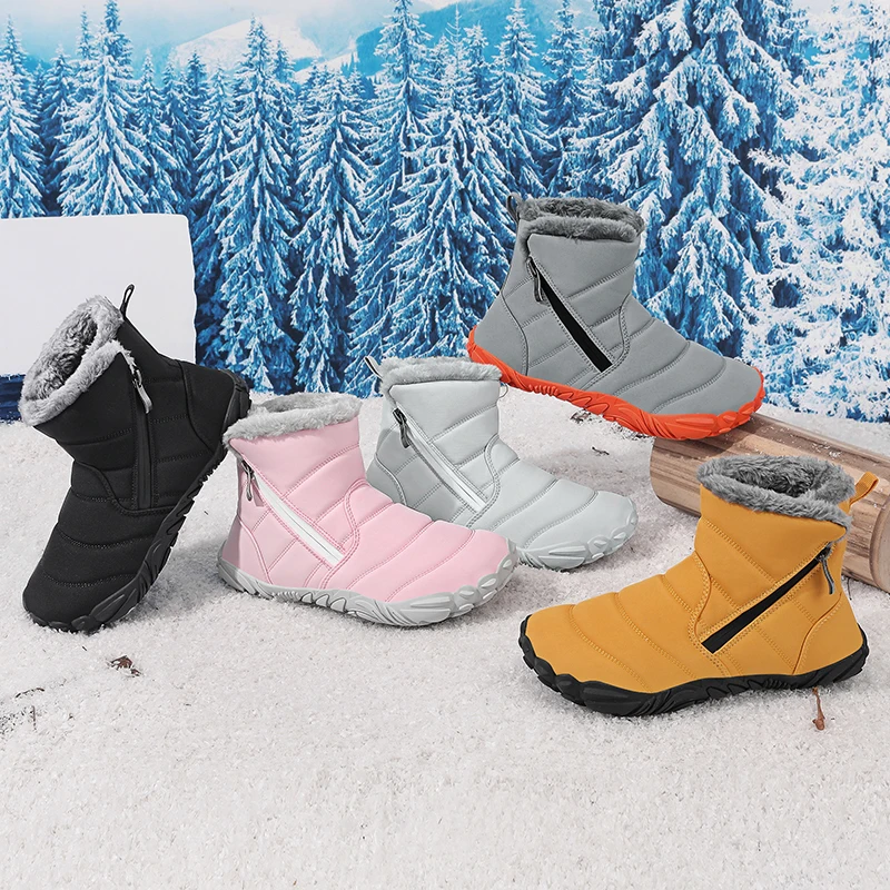 Winter Snow Boots Children's Shoes For Boys Girls Warm Plush Ankle Boots Outdoor Waterproof Anti Slip Kids Cotton Shoes Fashion
Winter Snow Boots Children's Shoes For Boys Girls Warm Plush Ankle Boots Outdoor Waterproof Anti Slip Kids Cotton Shoes Fashion