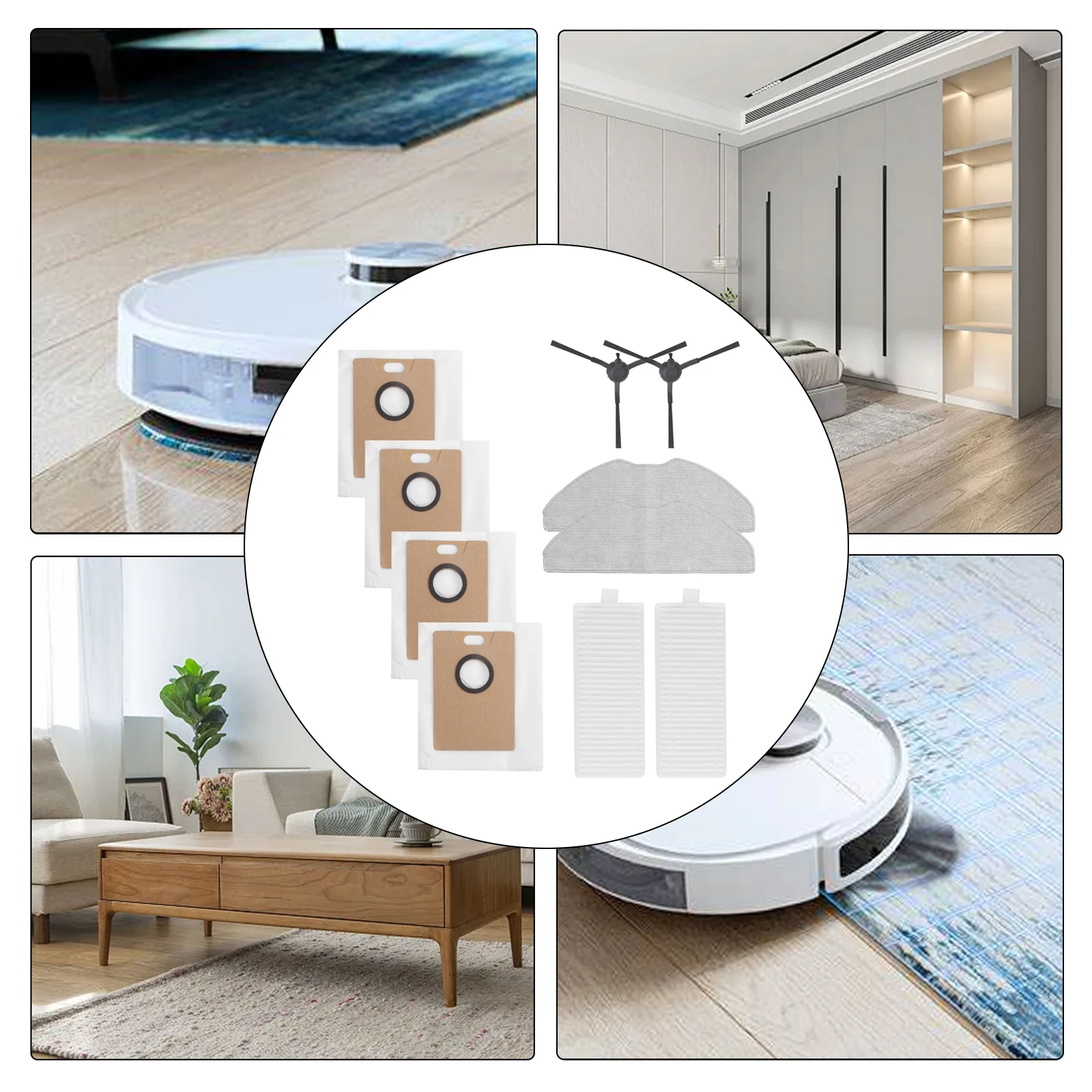 Indoor Cleaning Vacuum Cleaner Kit Dust Bag And Filter Replacement Kit Mop Part Nylon Plastic Material Sturdy Replacement Parts
Indoor Cleaning Vacuum Cleaner Kit Dust Bag And Filter Replacement Kit Mop Part Nylon Plastic Material Sturdy Replacement Parts