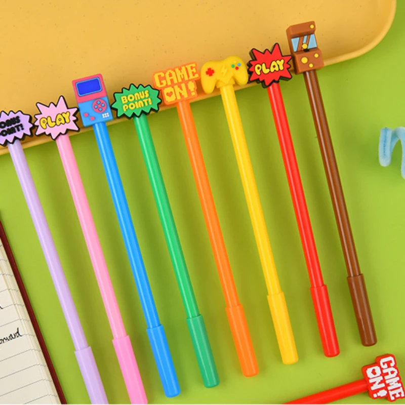 Cute Retro Gamepad Gel Pen Black Ink, Kawaii Journaling Stationery, High Aesthetic Creative Gift, Fun Fidget Toy for Students
Cute Retro Gamepad Gel Pen Black Ink, Kawaii Journaling Stationery, High Aesthetic Creative Gift, Fun Fidget Toy for Students