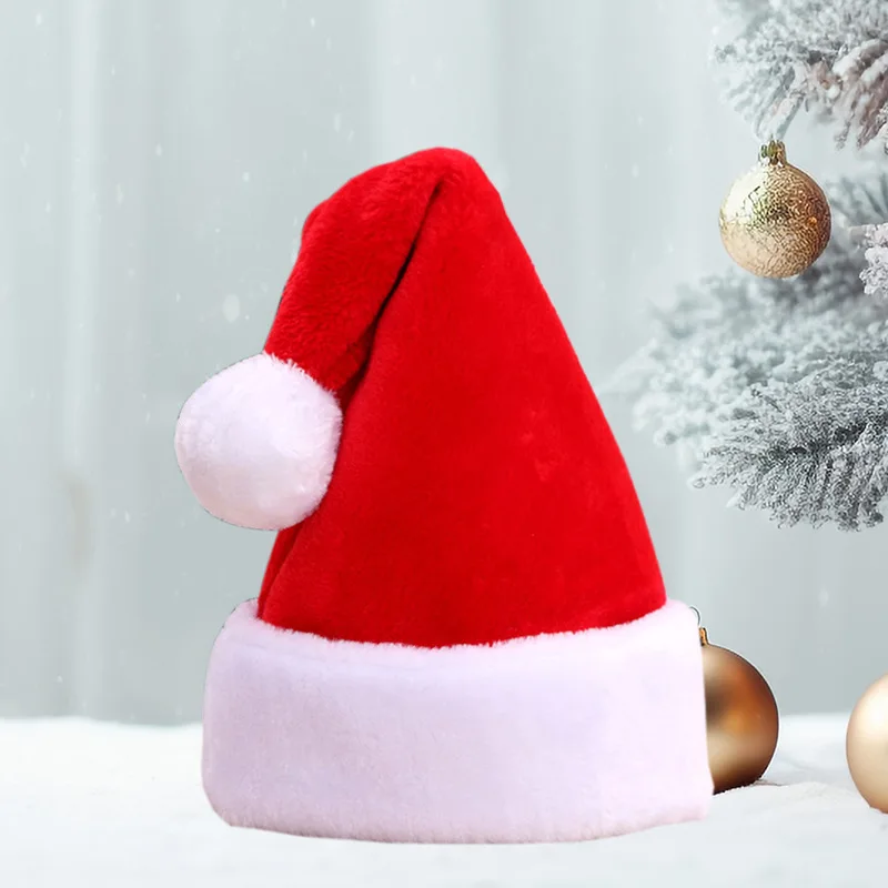 Christmas decorations plush cloth Santa hat Japanese and Korean adult children Christmas hat gift
Christmas decorations plush cloth Santa hat Japanese and Korean adult children Christmas hat gift