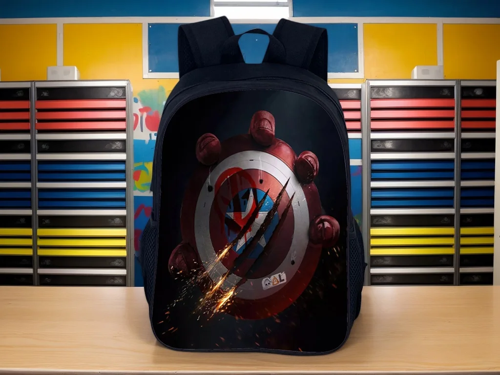 Lightweight Captain America Book Bag Boy Girl Back to School Backpack,Children Casual Knapsack
Lightweight Captain America Book Bag Boy Girl Back to School Backpack,Children Casual Knapsack