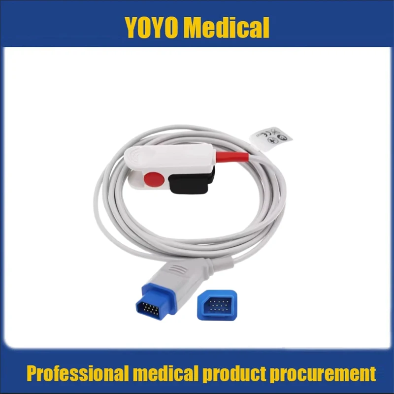 Датчик уровня кислорода в крови Nihon Koken, 14 игл, совместим с BSM-2301, 2351/2303, 2353
Датчик уровня кислорода в крови Nihon Koken, 14 игл, совместим с BSM-2301, 2351/2303, 2353