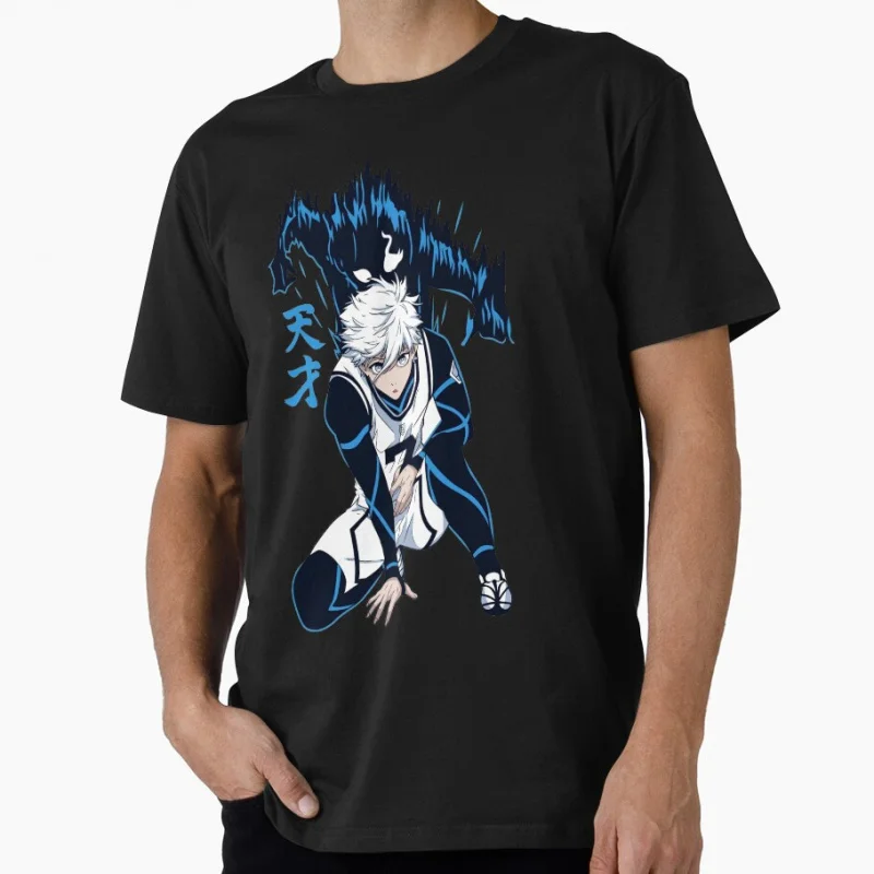 Nagi Seishiro Genius Aura Japan Football Manga Blue Lock Anime t shirt for Soccer sports Large size Tops 100% cotton Clothes
Nagi Seishiro Genius Aura Japan Football Manga Blue Lock Anime t shirt for Soccer sports Large size Tops 100% cotton Clothes