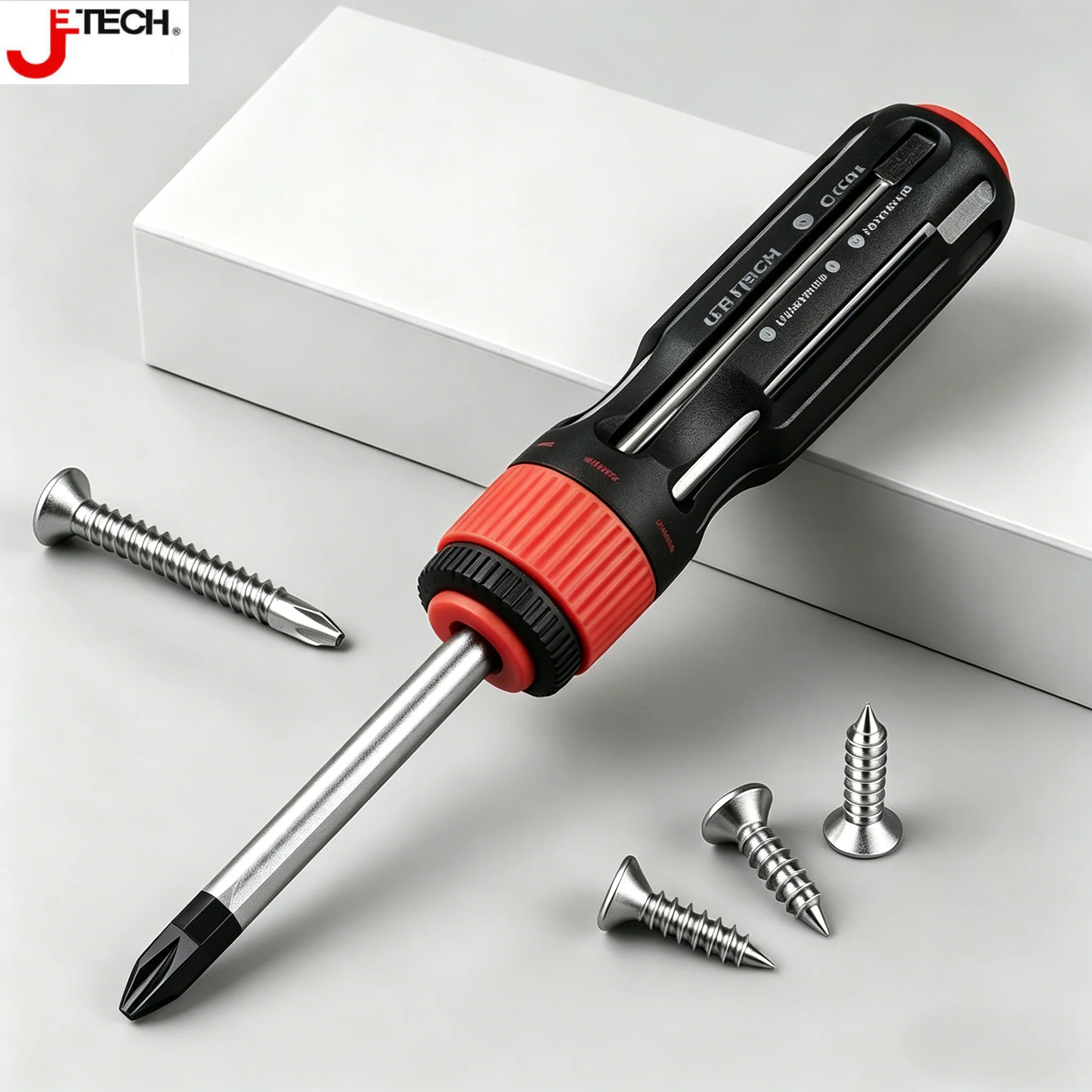 Jetech 6 in 1 Precision Screwdriver Set Interchangable Magnetic Bits Pen Style Manual Multi-function Repair Hand Tools Kit
Jetech 6 in 1 Precision Screwdriver Set Interchangable Magnetic Bits Pen Style Manual Multi-function Repair Hand Tools Kit