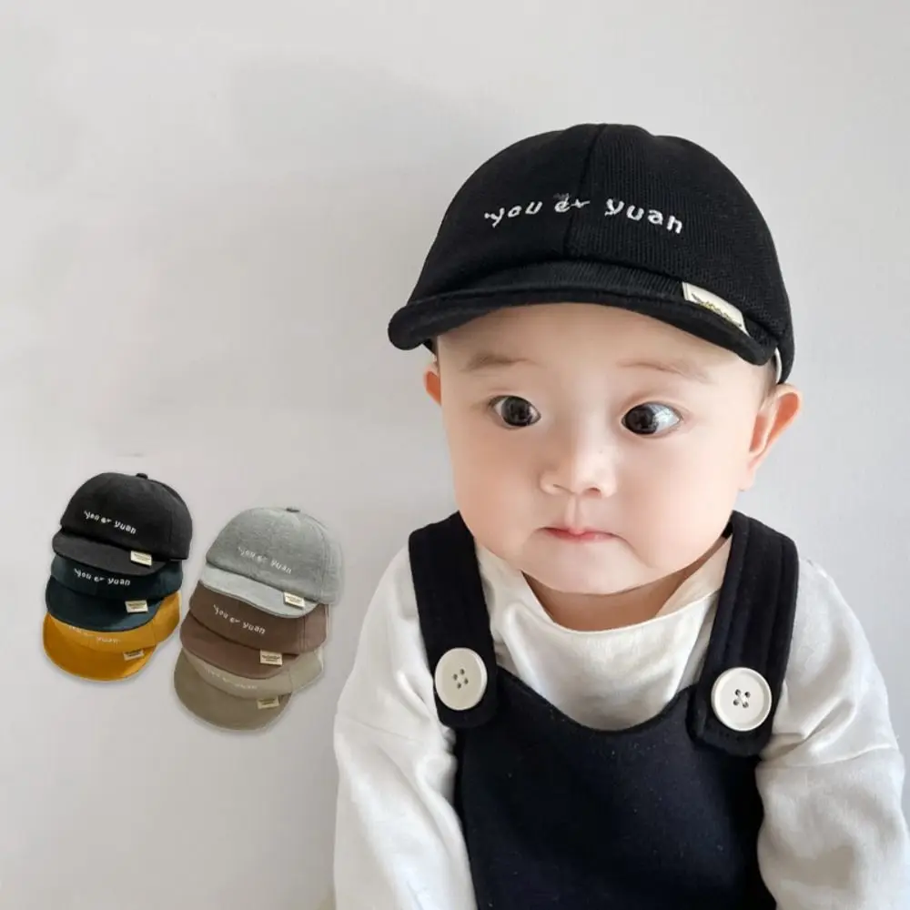 New Solid Color Baseball Cap Soft-brim Simple Letter Duck Tongue Cap Adjustable Sun Hats for Baby
New Solid Color Baseball Cap Soft-brim Simple Letter Duck Tongue Cap Adjustable Sun Hats for Baby