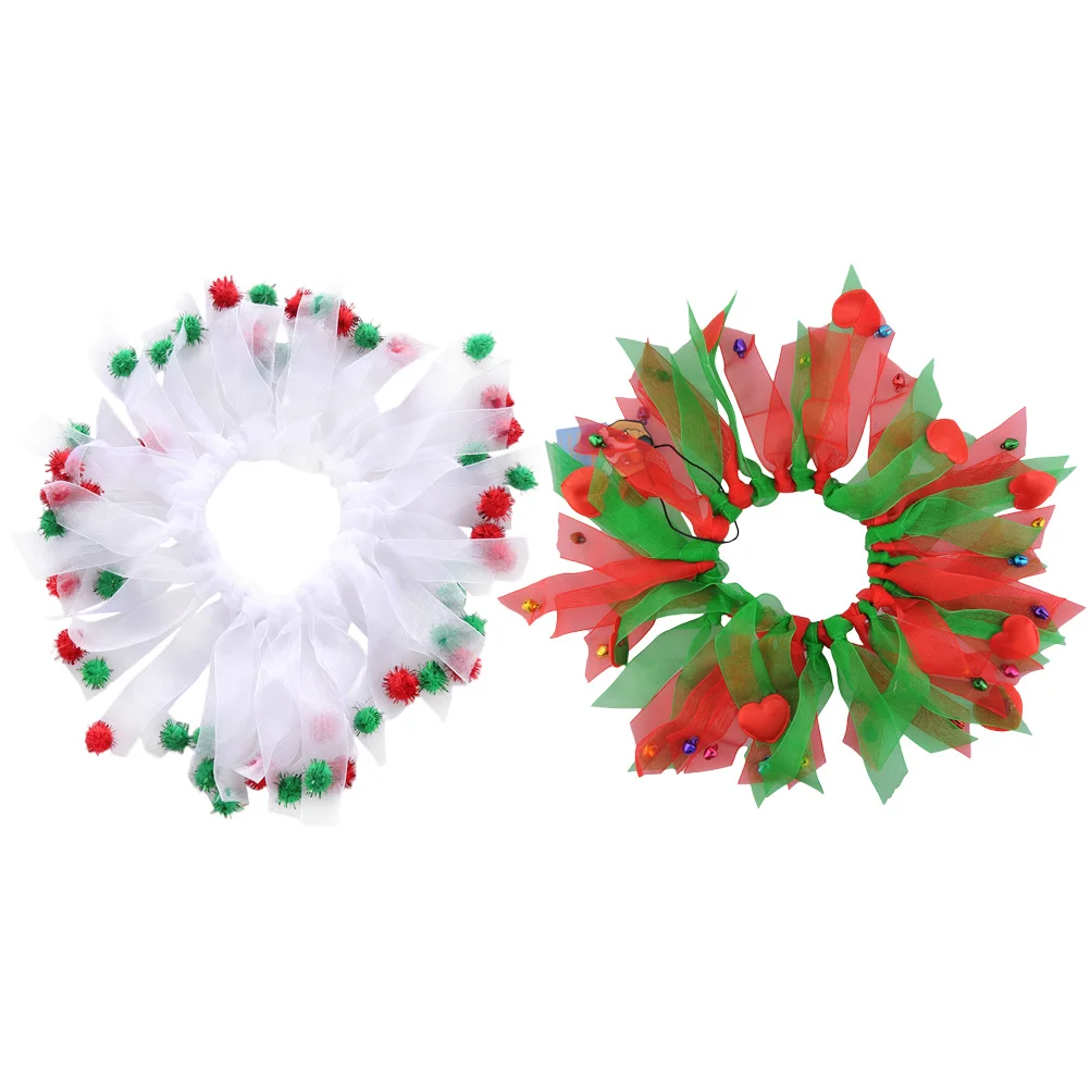 2Pcs Christmas Pet Ribbon Collar Durable Lightweight Soft for Holiday Party Dog Decorative Elastic Necklace Christmas Dog Collar
2Pcs Christmas Pet Ribbon Collar Durable Lightweight Soft for Holiday Party Dog Decorative Elastic Necklace Christmas Dog Collar