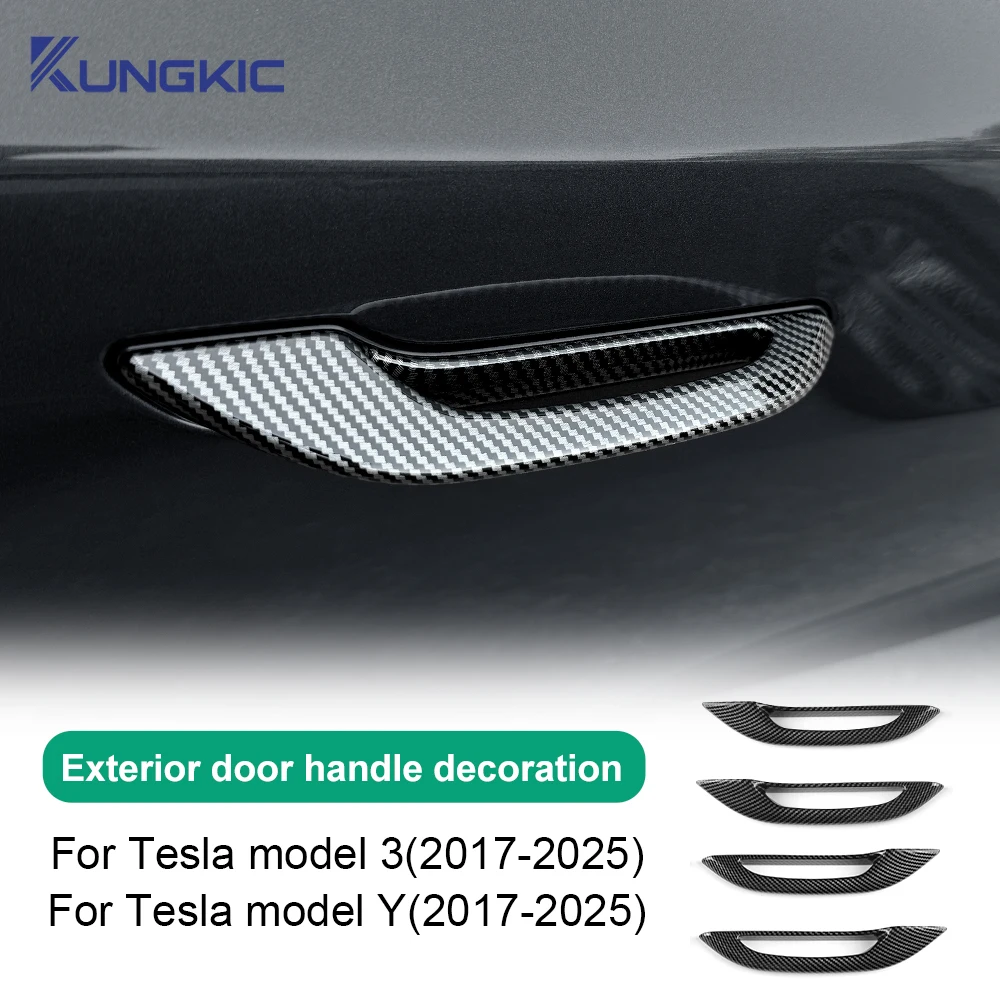 4PCS ABS Door Handle Cover For Tesla Model 3 Model Y 2017-2023 Model3 Highland 2024 ModelY Juniper 2025 Frost-proof Accessories
4PCS ABS Door Handle Cover For Tesla Model 3 Model Y 2017-2023 Model3 Highland 2024 ModelY Juniper 2025 Frost-proof Accessories