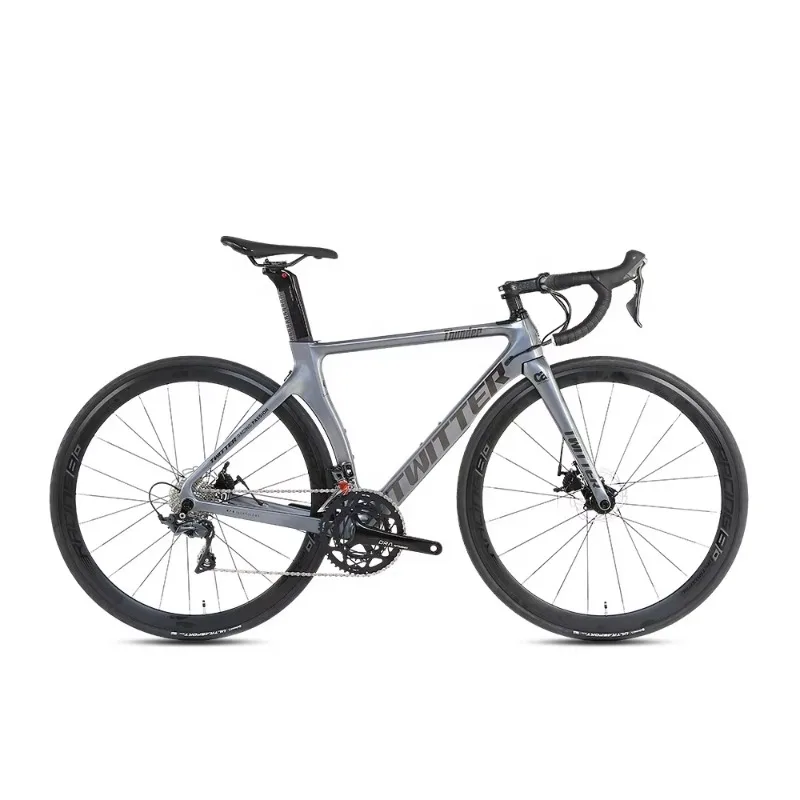 Road Bike 700c 25c Twitter Groupset Carbon Fiber Frame Roadbike 22 Speed Bicycle for Men in Stock
Road Bike 700c 25c Twitter Groupset Carbon Fiber Frame Roadbike 22 Speed Bicycle for Men in Stock