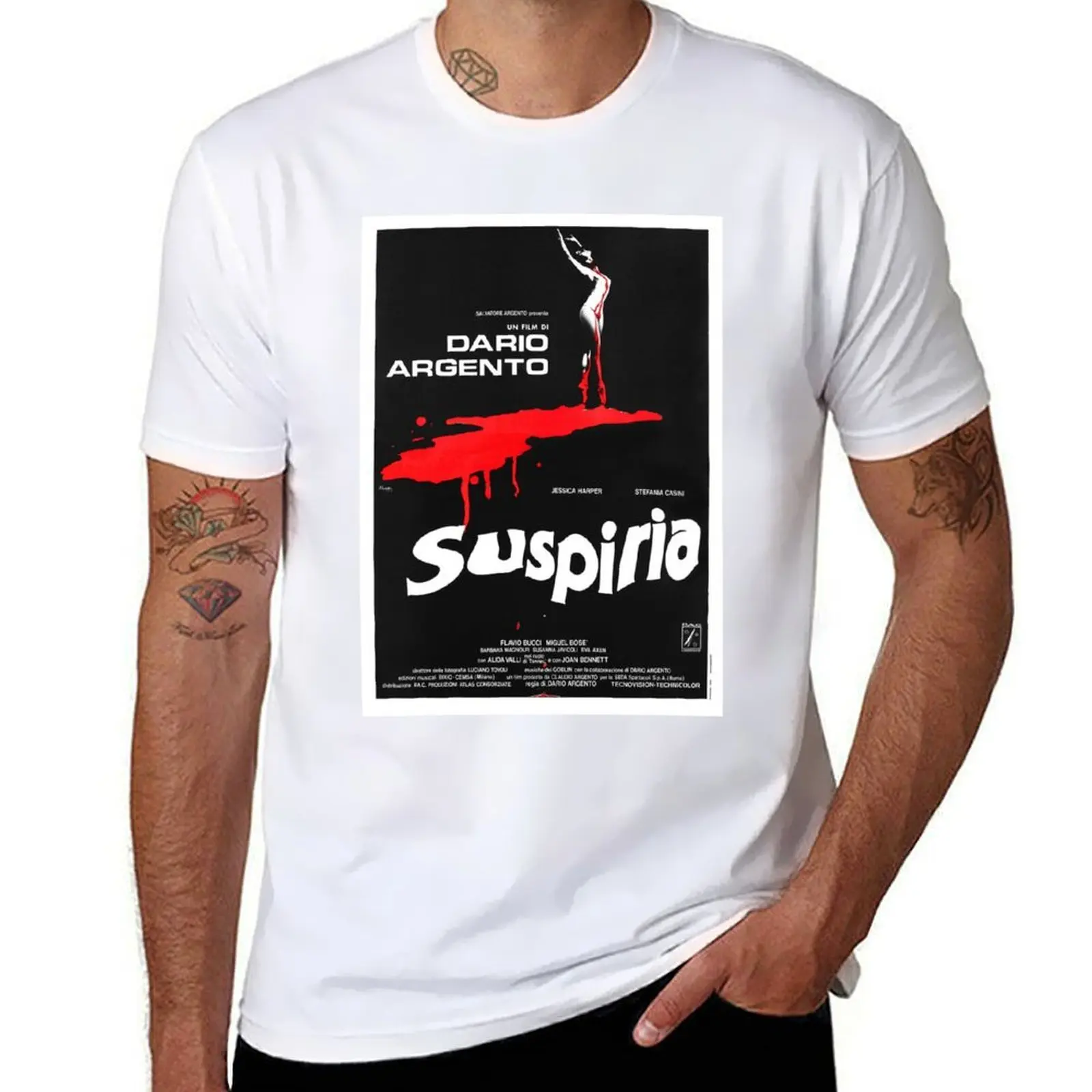 Suspiria T-Shirt man tshirt t shirt for man cotton tshirt 100% T-shirt
Suspiria T-Shirt man tshirt t shirt for man cotton tshirt 100% T-shirt