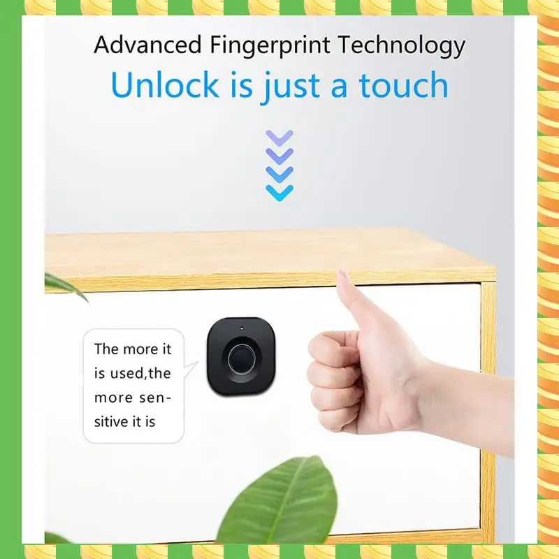 AB53 Smart Biometric Cabinet Lock - Keyless File Drawer Wardrobe Lock For Home Office
AB53 Smart Biometric Cabinet Lock - Keyless File Drawer Wardrobe Lock For Home Office
